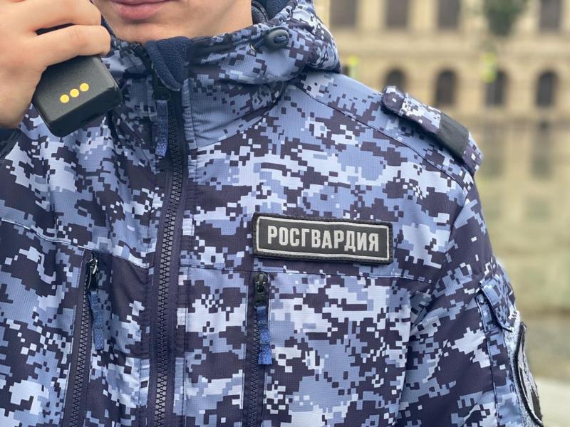 В Калининградской области сотрудники Росгвардии задержали гражданина, повредившего чужое имущество