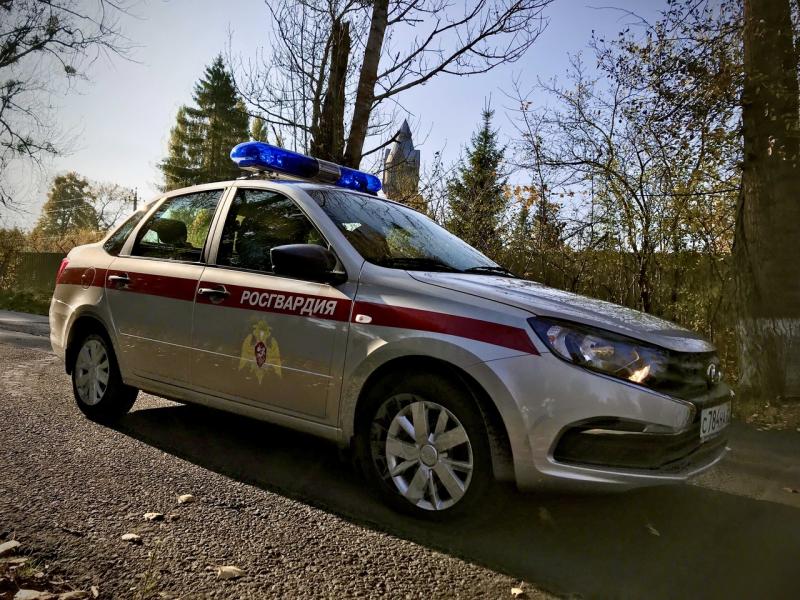 В Калининграде сотрудники Росгвардии задержали нетрезвого водителя