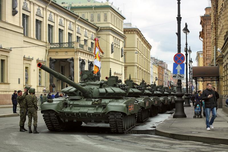 В Москве началась подготовка к параду Победы 9 мая
