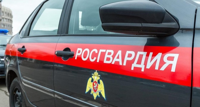 Сотрудники Росгвардии задержали нарушителя общественного порядка в Мурманске