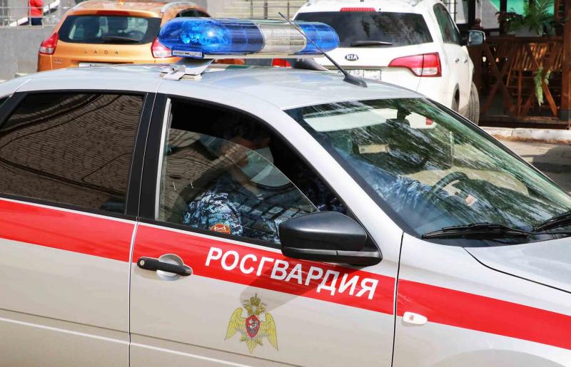 В Саранске росгвардейцы оказали содействие сотрудникам ДПС в задержании пьяного водителя