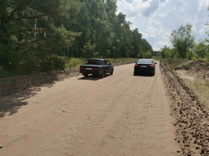 Жители пригорода Нововоронежа хотят нормальную дорогу вместо песчаной грунтовки