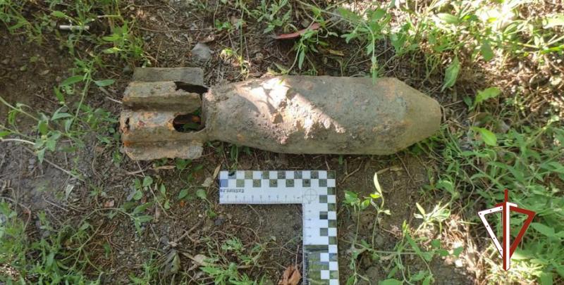 В Челябинской области сотрудники Росгвардии уничтожили противотанковую авиационную бомбу