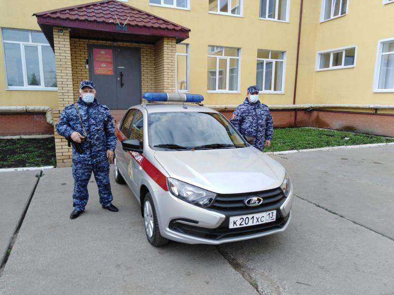 В Саранске росгвардейцы задержали нетрезвого водителя