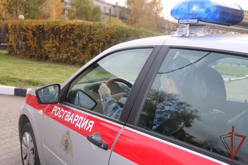 Нарядом вневедомственной охраны Росгвардии в Свердловской области задержан нетрезвый водитель