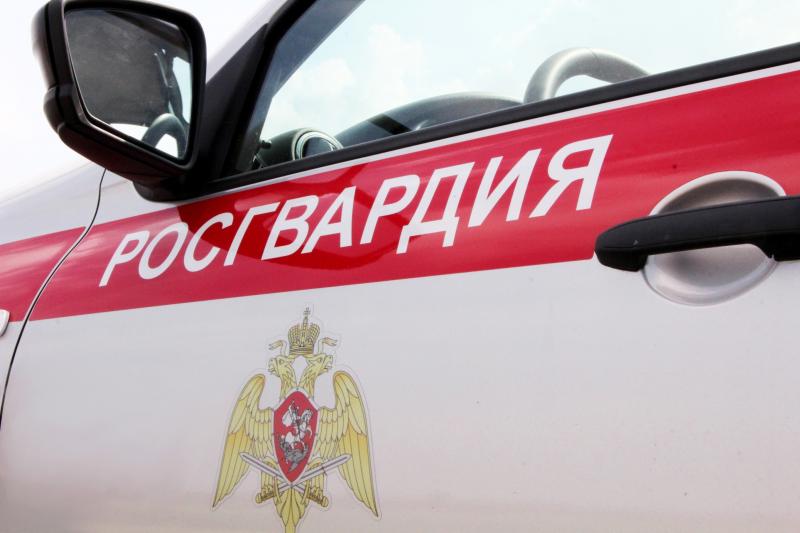 В Ростовской области росгвардейцы потушили загоревшийся автомобиль