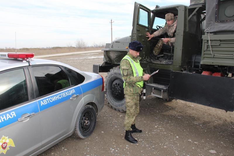 В ОГВ(с) поздравили военнослужащих военной автомобильной инспекции Росгвардии с профессиональным праздником