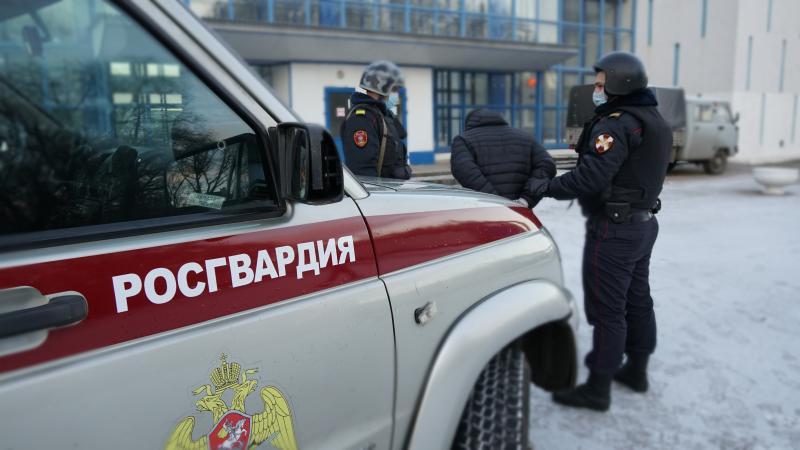 В Димитровграде сотрудники Росгвардии с поличным задержали гражданина, подозреваемого в краже