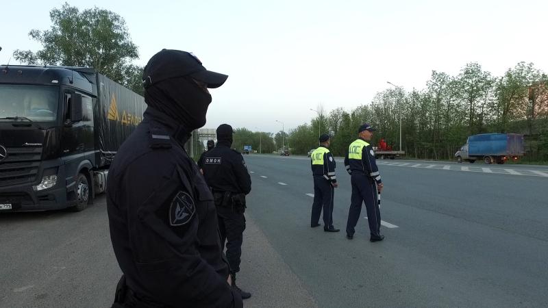 В Пензенской области спецназ Росгвардии и представители Госавтоинспекции провели совместный рейд