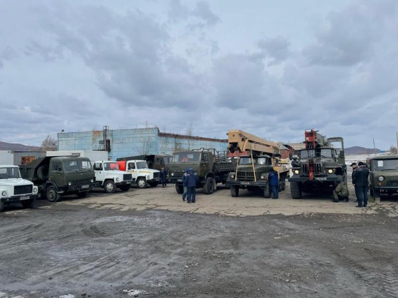 Специалисты жилищно-коммунальной службы №2 г. Комсомольск-на-Амуре завершили перевод техники к зимнему периоду эксплуатации