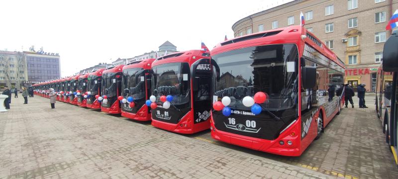 Троллейбусы «Адмирал» производства «ПК Транспортные системы» вышли на маршруты в Брянске