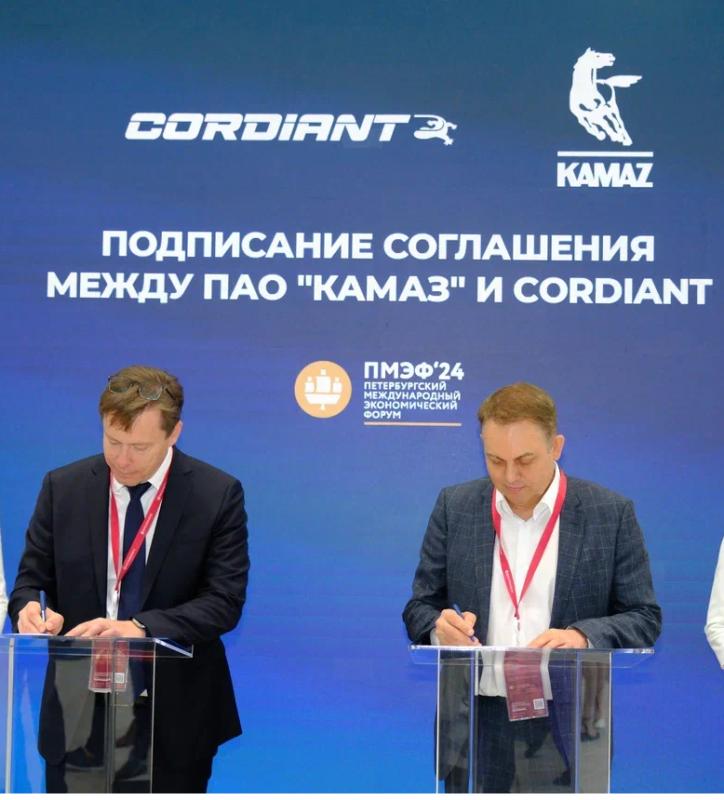 Шинный кластер «Кордиант» и ПАО «КАМАЗ» договорились о расширении сотрудничества