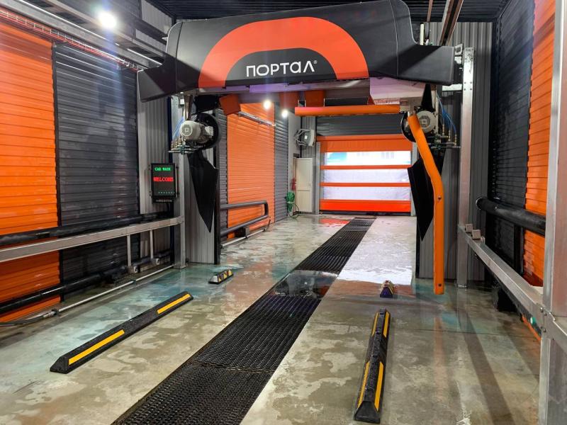 В Уфе открылась первая роботизированная мойка "Портал" — чистая машина за 5 минут без вашего участия