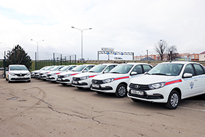 Автопарк Краснодарского филиала ФГУП «УВО Минтранса России» пополнился 30 новыми автомобилями