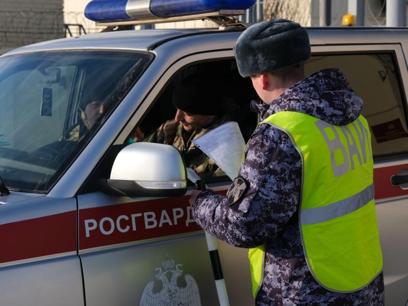 Автоинспекторы Росгвардии провели совместно с коллегами из ГИБДД профилактическое мероприятие с водителями ведомства в Тамбове